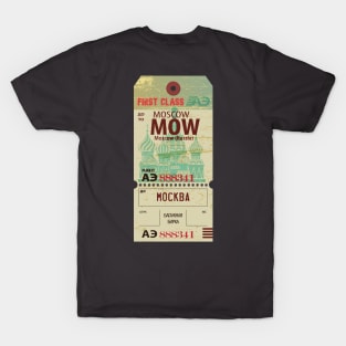 Mocow Russia luggage tag T-Shirt